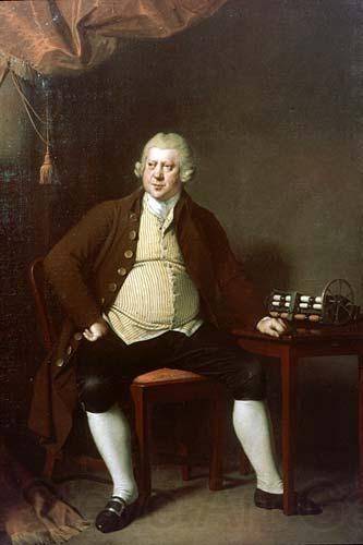 Joseph wright of derby Portrait of Richard Arkwright